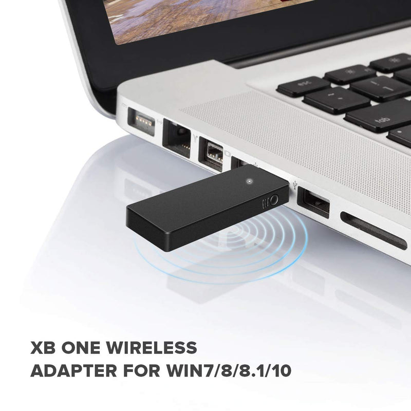 Cipon Wireless Adapter Compatible with Xbox One Controller/Windows 10/8.1/8/7