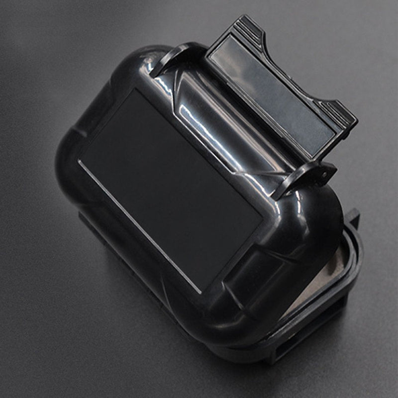 KZ ABS Hard-Sided Multifunction Protective Case for Earphones, in-Ear Monitors, Eartips (Black) Black