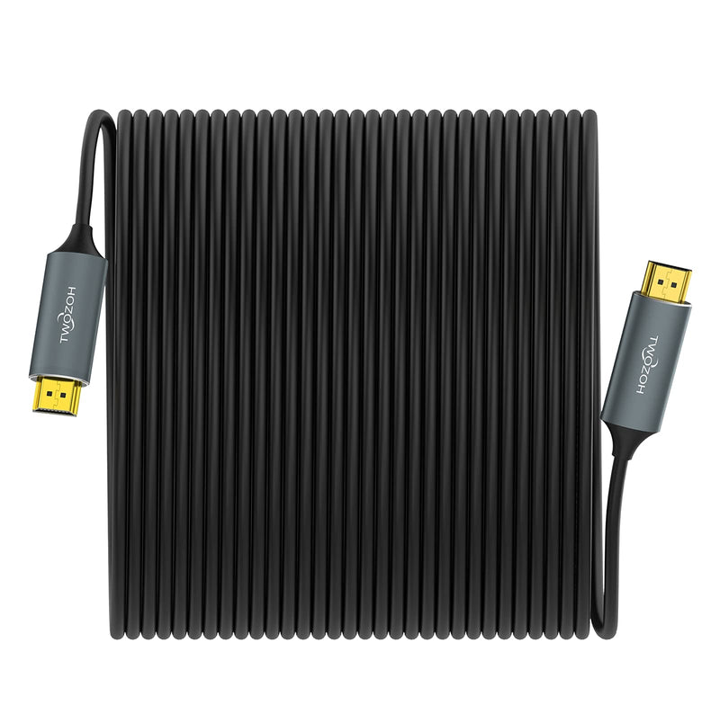 [AUSTRALIA] - Twozoh Fiber Optic HDMI Cable 100FT, 4K Fiber HDMI to HDMI Cable 4K/60Hz (4:4:4 HDR10 HDCP2.2) 1440p 144Hz 18Gbps High Speed UHD Fiber HDMI Cord(30M) 