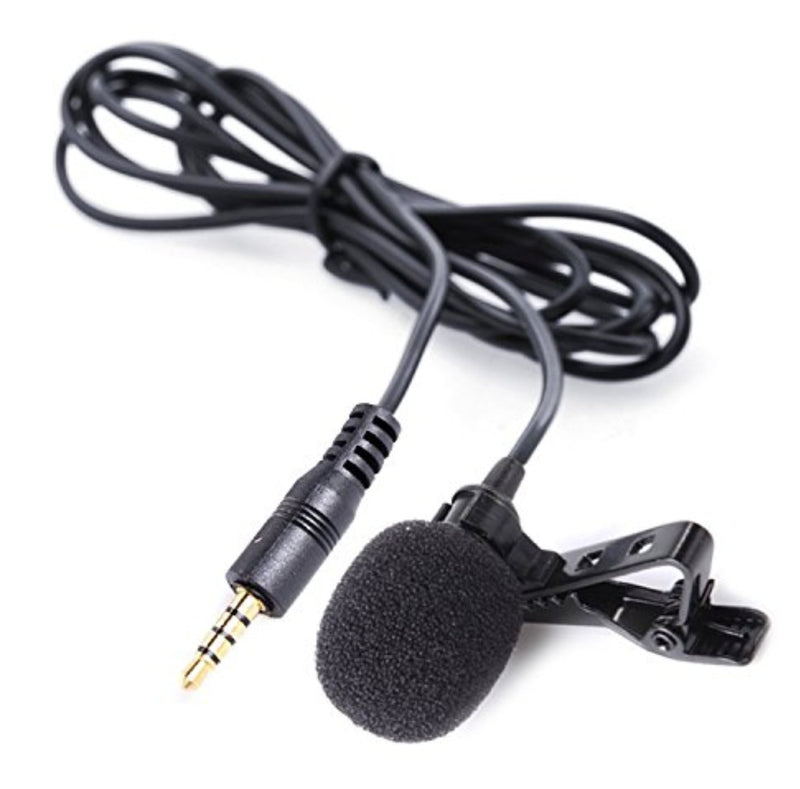 [AUSTRALIA] - PROFFESIONAL LAVALIER LAPEL CONDENSER MICROPHONE OMNIDIRECTIONAL MIC WITH EASY CLIP SYSTEM for IPHONE/IPAD/ANDROID/COMPUTER PERFECT FOR RECORDING YOUTUBE/PODCAST/VOICE NOTES 