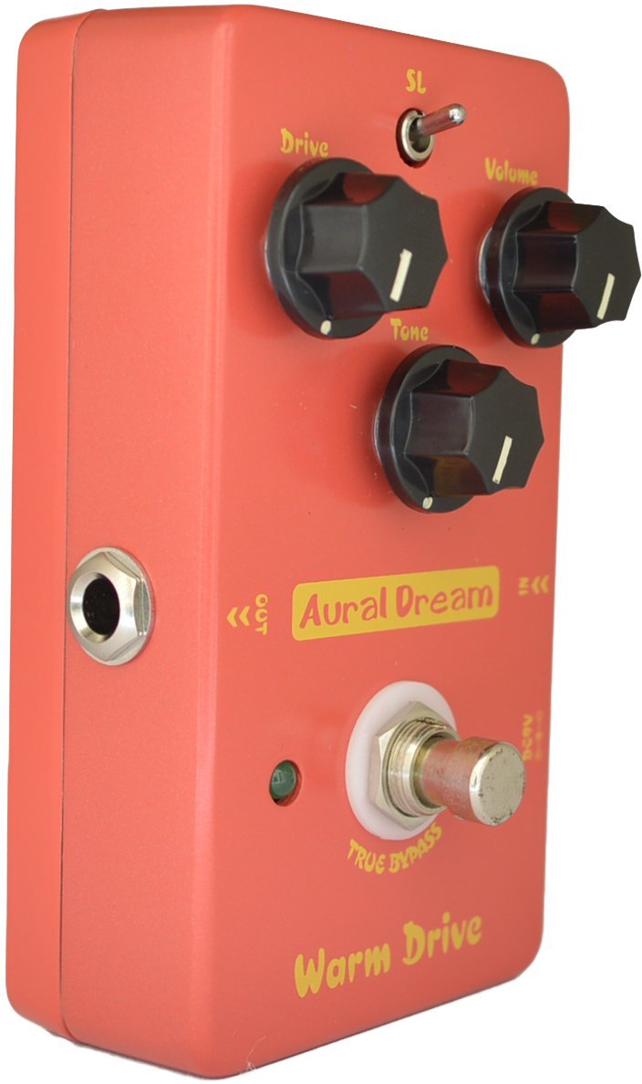 [AUSTRALIA] - Yanhuhu Aural Dream Warm Drive Guitar Effect Pedal with Low-gain and 2 modes comfortable warm Overdrive,True Bypass 