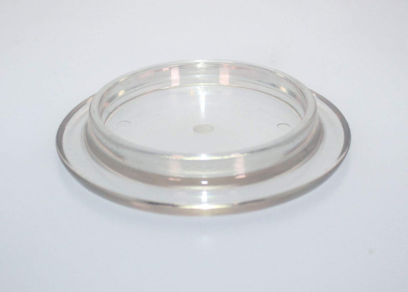 Lucite Piano Caster Cups Clear Set of 3 Pads for Grand Pianos