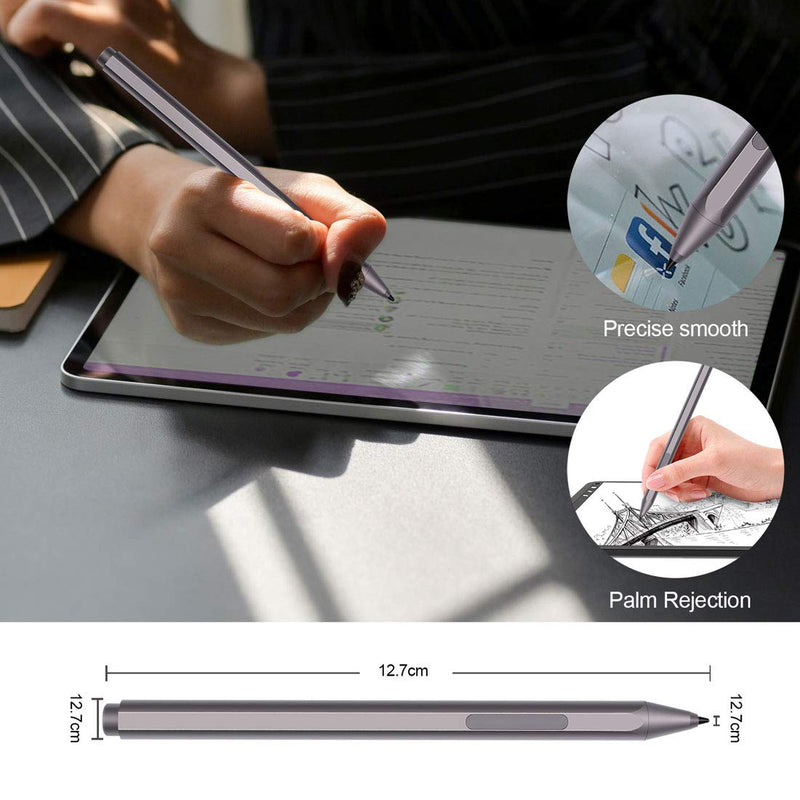 Pen for Surface, Pen for Microsoft Surface with 1024 Levels of Pressure, ZesGood Stylus Compatible with Microsoft Surface Pro, Surface Go, Surface Laptop, Surface Book