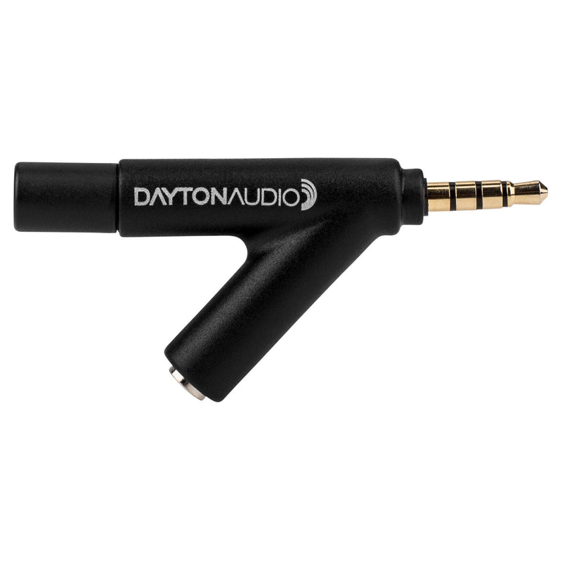 Dayton Audio iMM-6 Calibrated Measurement Microphone for iPhone, iPad Tablet and Android