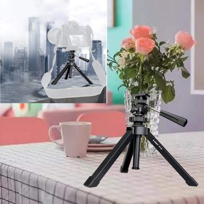 SVBONY SV146 Tabletop Tripod Spotting Scope Tripod Adjustable Portable Tripod for Spotting Scope Binoculars Monoculars DSLR Cameras