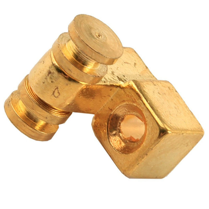 Musiclily Vintage Roller Guitar String Guides for Fender Strat Stratocaster Tele Telecaster Electric Guitar, Gold(4 Pieces)