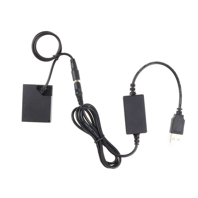 Foto4easy NP-W126 DC Coupler Dummy Battery with 5V 2A Single USB Cable Adapter for Fuji Camera X-A1 X-A2 X-A3 X-E1 X-E2 X-M1 X-Pro X-T1 X-T2 X-T10
