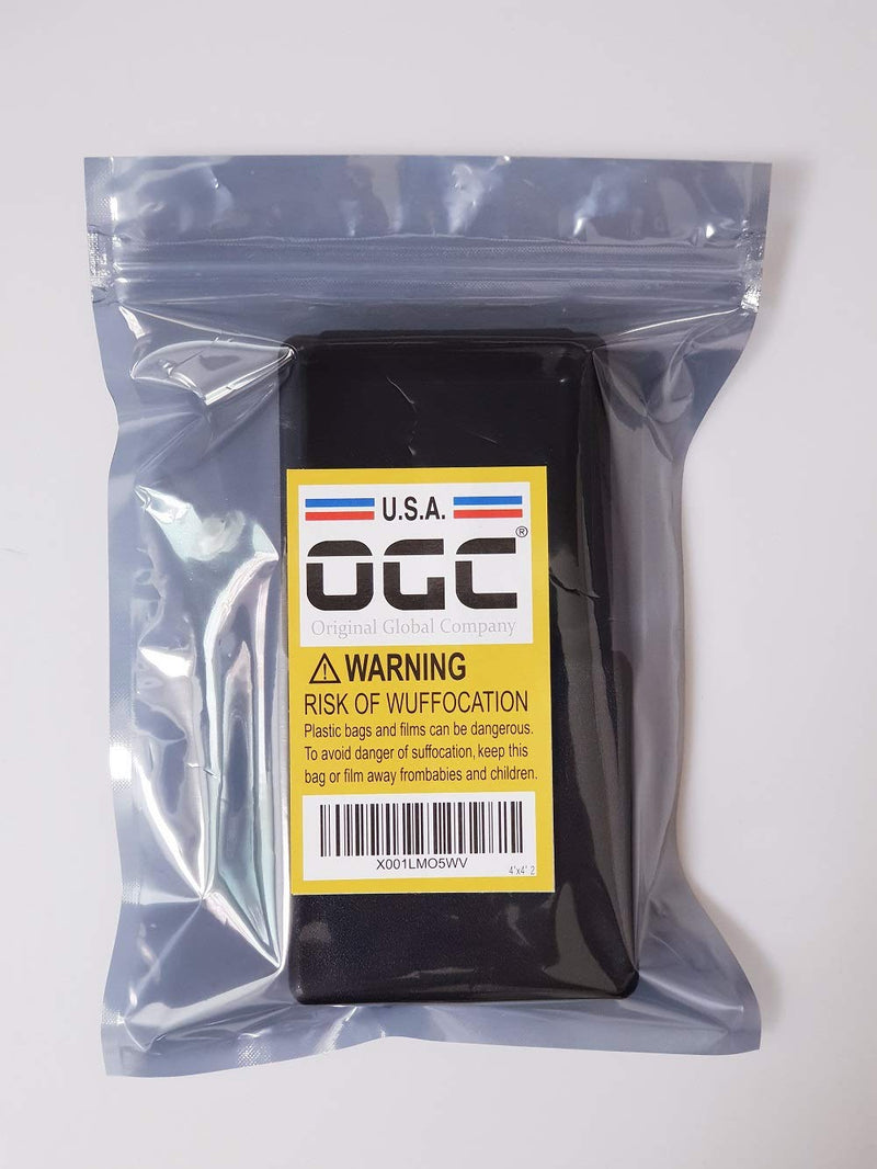 OGC (2 Pack) - 4 Inch Square Tubing for Plastic Plug Cap Cover Tube Durable Chair Glide Insert Finishing Plugs