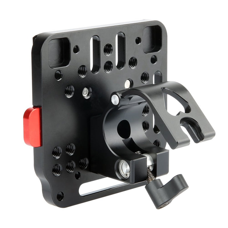 NICEYRIG V Lock Quick Release Plate with 25mm Rod Clamp, Compatible with DJI Ronin M MX Gimbal