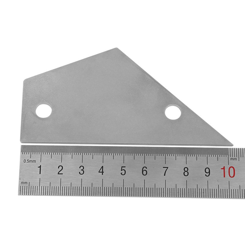 Stainless Steel Fret Rocker, Practical Guitar Luthier Tool Leveling Ruler for Guitars Electric Bass