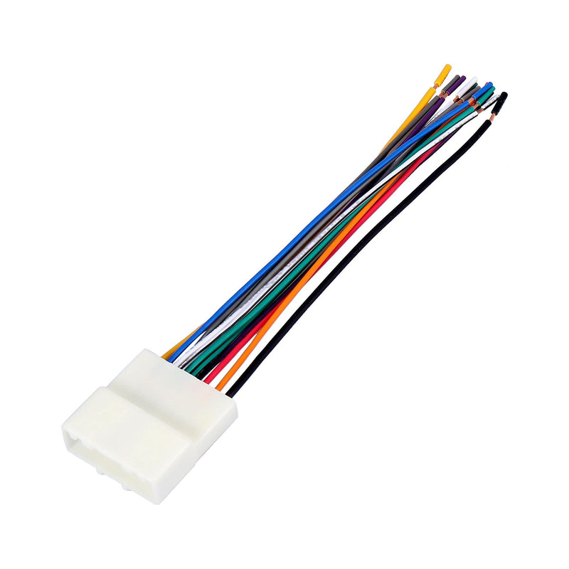 X AUTOHAUX 70-7552 Car Stereo CD Player Wiring Harness Wire Radio Adapter Plug for Nissan NV2500 2012-2016