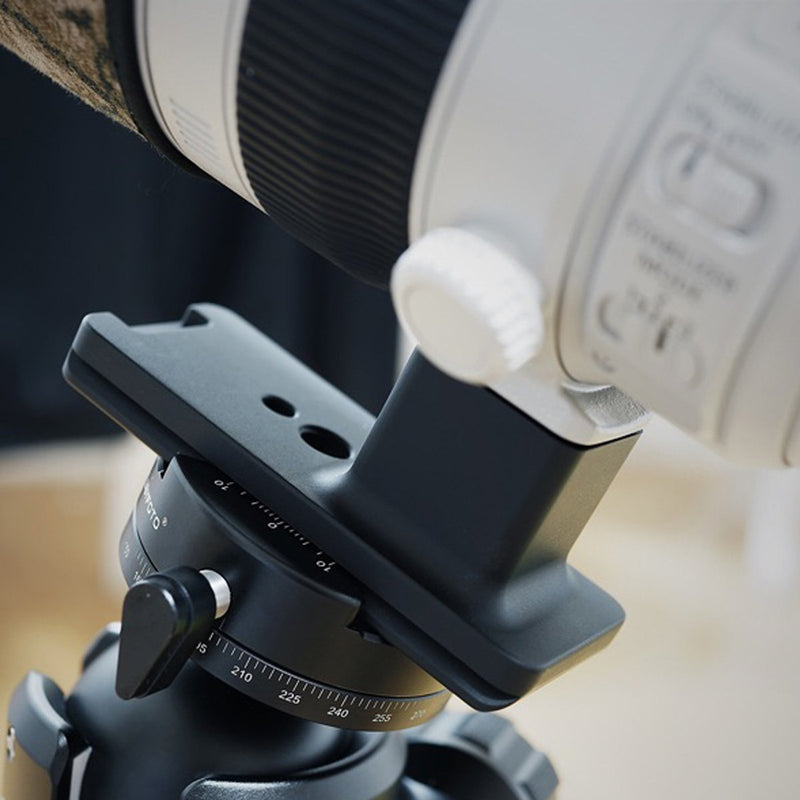 Haoge LF-C14 Lens Collar Replacement Foot Tripod Mount Ring Stand Base for Canon EF 100-400mm f/4.5-5.6L is II USM Lens Built-in Arca Type Quick Release Plate