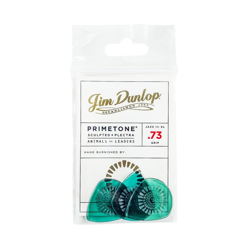 Dunlop AALP02 Animals As Leaders Primetone, .73mm, Green, 3/Player's Pack