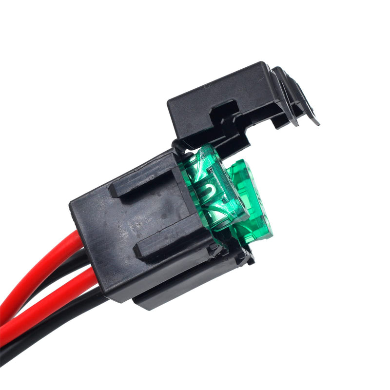 Kymate 4-pin 12AWG DC Power Supply Cable for Yaesu Radio FT-450D FT-891 FT-991-A FT950 FTDX-1200 Kenwood TS-480 TS-590SG TS-890s Icom IC-7000 IC-7200 IC-7600 IC-7300 Alinco DX-SR9T Vertex