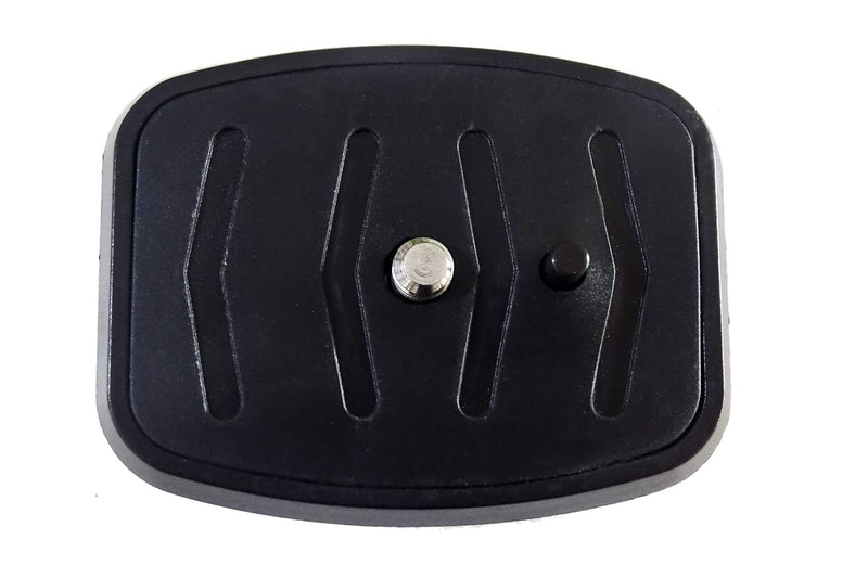 [AUSTRALIA] - UNC 1/4 Screw 1.71X1.71 inch 43.5mm Plastic Square Base Fast Quick Release Adapter Plate Installed on Digital Camera Tripod, with 1/4 UNC Screw Included 