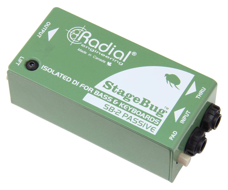 [AUSTRALIA] - Radial StageBug SB-2 1-Channel Passive Instrument Direct Box 