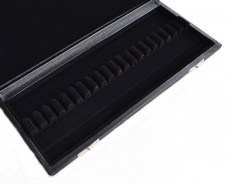 365invent Oboe Reed Case for 20pcs Reeds PU Leather Cover(Black) For 20 reeds