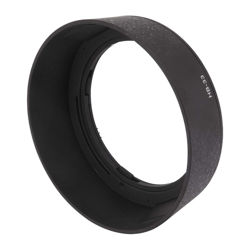 Haoge Bayonet Lens Hood Compatible with Nikon Nikkor AF-S 18-55mm f/3.5-5.6G ED DX and Nikon Nikkor AF-S 18-55mm f/3.5-5.6G II ED DX Lens Replaces Nikon HB-33