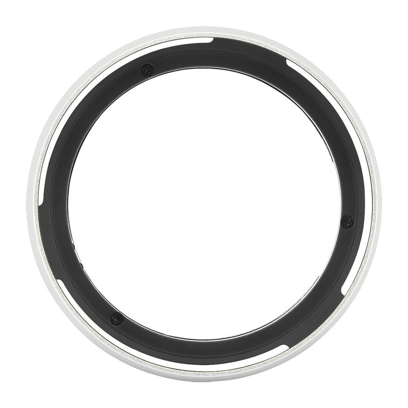 Haoge LH-ZM36 Bayonet Metal Round Lens Hood Shade Compatible with Carl Zeiss Distagon T 1.4/35 35mm f1.4 f/1.4 ZM Lens Silver Round - Silver