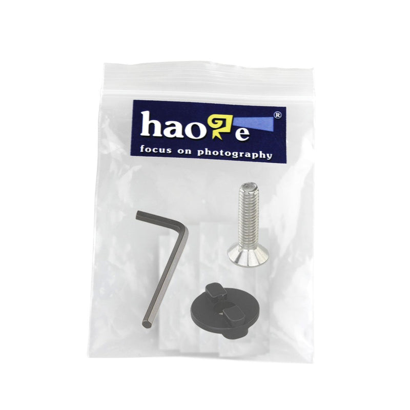 Haoge Female to Male Boss Adapter Convertor for Replace Manfrotto Bogen Tripod Ball Head to Arca Swiss Compatible Quick Release Clamp Replacement