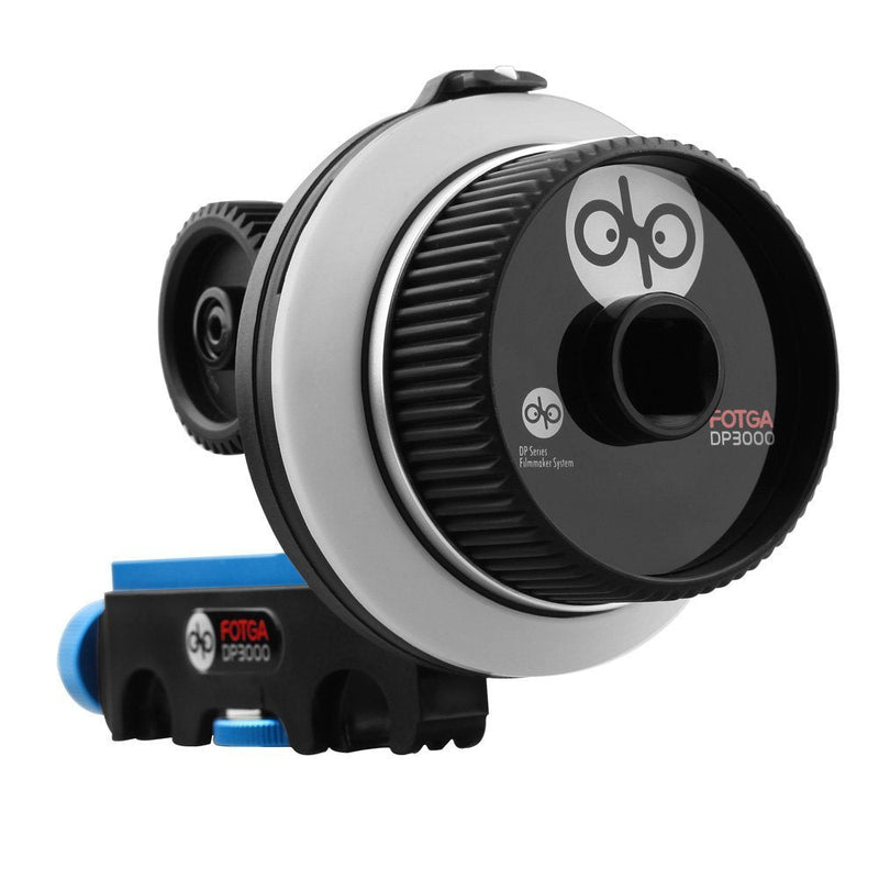 [AUSTRALIA] - Fotga DP3000 M3 Quick Release Follow Focus for 15mm Rod Rig 5D II III A7 A7R A7S A9 II III IV Z6 Z7 II BMPCC 4K 6K GH3 GH4 DSLR 