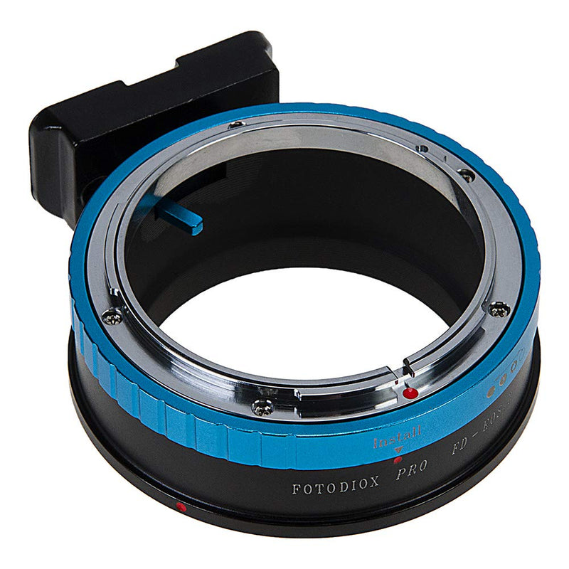 Fotodiox Pro Lens Mount Adapter Compatible with Canon FD & FL 35mm SLR Lenses to Canon RF (EOS-R) Mount Mirrorless Camera Bodies Canon FD/FL