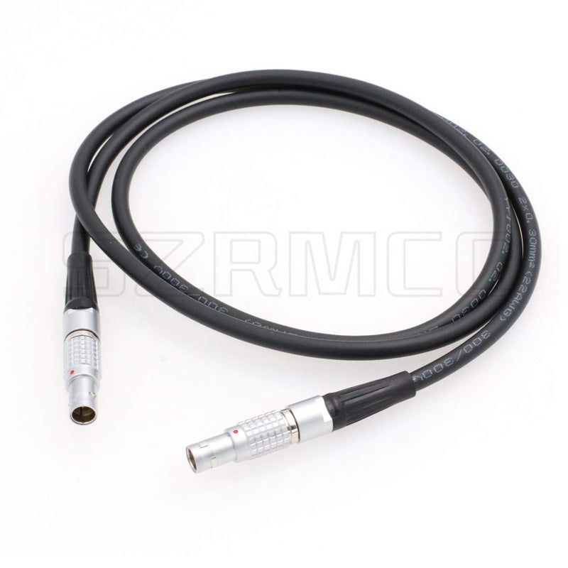SZRMCC for ARRI Cameras 5 Pin Male to 5 Pin Male Timecode Cable for Sound Devices Ambient Lockit Zaxcom TC in/Out 60cm Straight Cable 60cm
