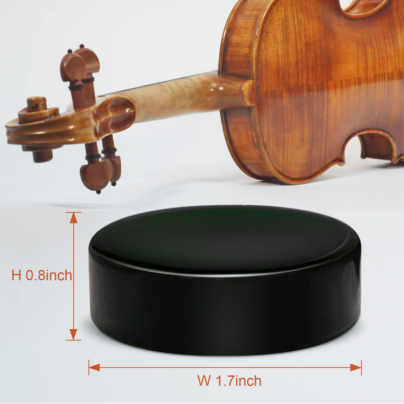 Viotti Dark Olive Rosin for Violin, Viola & Cello | Soft & Smooth Rosin Specially Made to Give You a Firmer Grip for Optimum Volume & Clarity | Carefully Shipped in Our Padded Protective Case