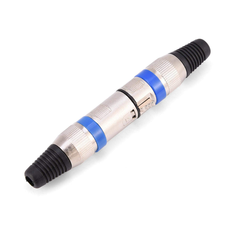 5 Pairs XLR Connector 3-Pin XLR Mic Microphone Audio Connector Male Plug Female Socket
