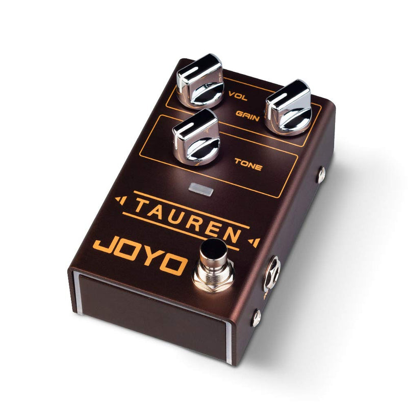 [AUSTRALIA] - JOYO Tauren R-01 R Series Wide Range High Gain Overdrive Pedal from Clean Boost to Distortion for Electric Guitar Effect (R-01) 