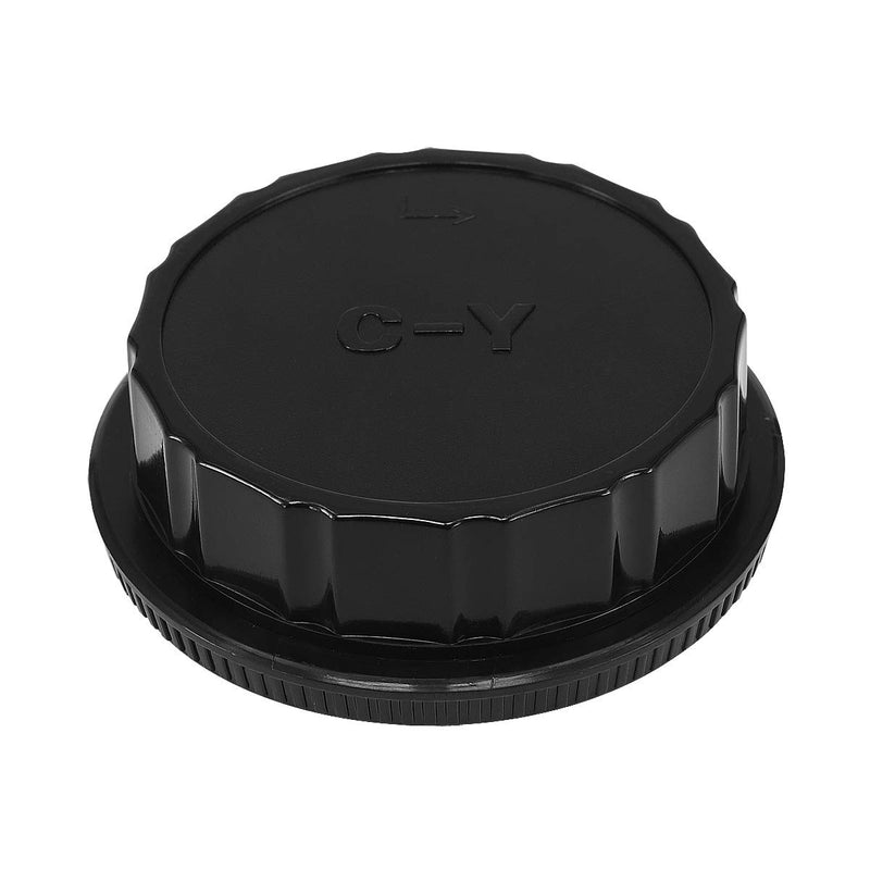 Haoge Camera Body Cap and Rear Lens Cap Cover for Contax Yashica C/Y CY Mount Camera Lens for Contax Yashica C/Y Mount