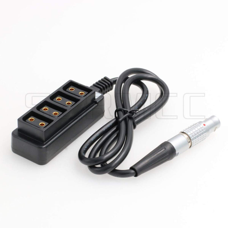 SZRMCC Ronin 2 Gimbal Stabilizer 1B 6 Pin Power Out to 4 Port D-tap Female Splitter Adapter Cable