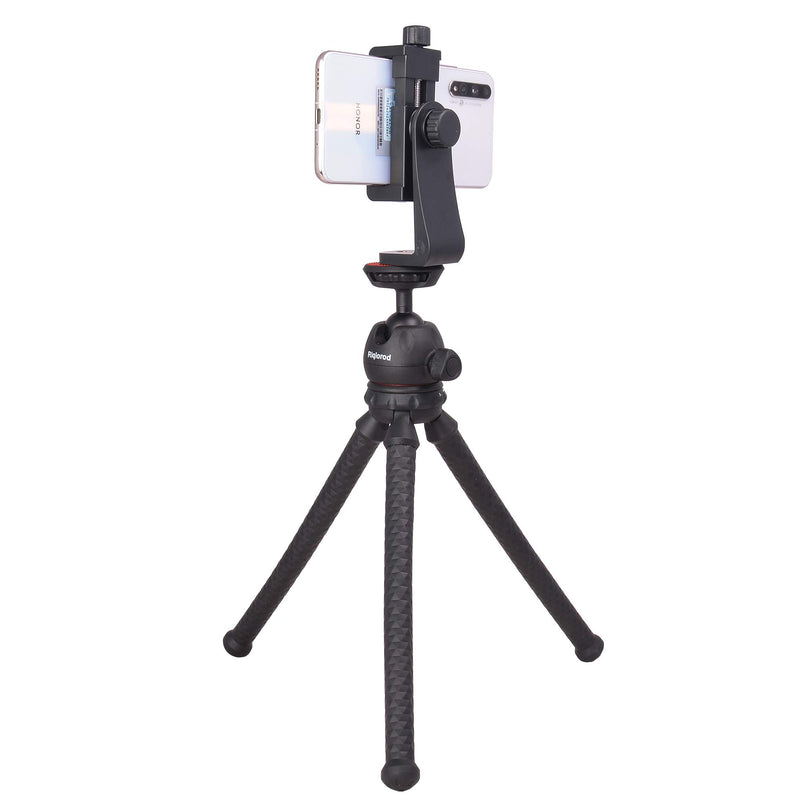 Phone Tripod Mount Adapter, 2 Packs with Phone Camera Remote Controller, Phone Clip Holder Compatible with iPhone Samsung HTC LG Huawei Google Smartphones Selfie Vlog Livestreaming TIK Tok