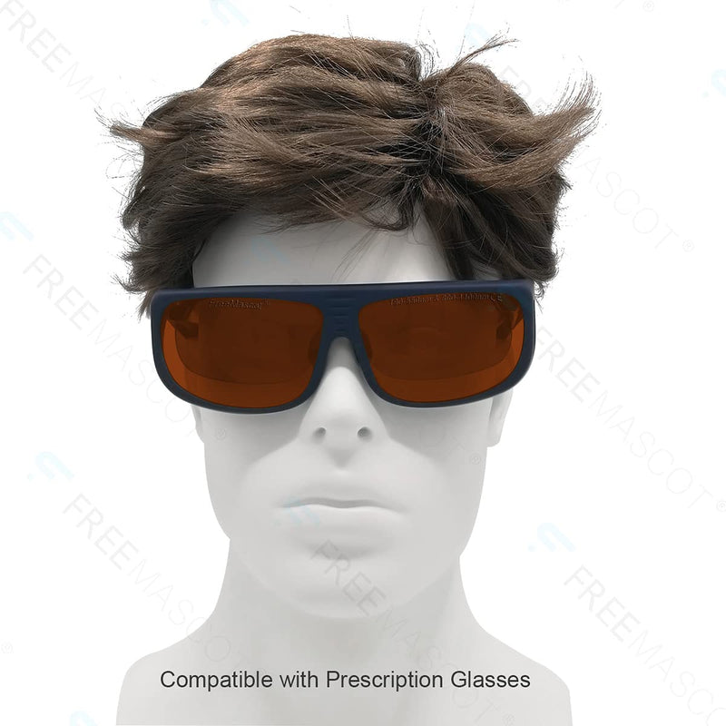 FreeMascot OD 6+ 190nm-550nm / 800nm-1100nm Wavelength Professional Laser Safety Glasses Style 5
