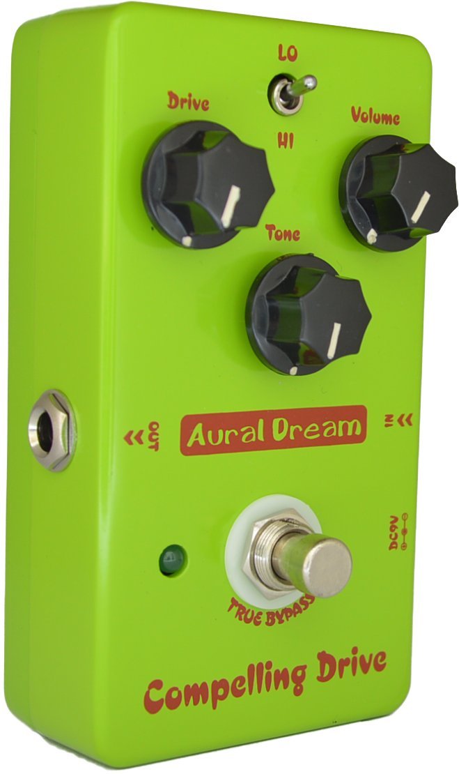 [AUSTRALIA] - Yanluo Aural Dream Compelling Drive Guitar Pedal includes High-Gain and Boosting heavy Overdrive,True Bypass 