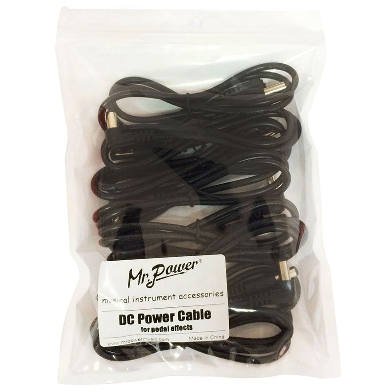 Mr.Power Guitar Effect Pedal DC Cable 2.1 mm Power Lead/Cord (8 Pack) 8 pack