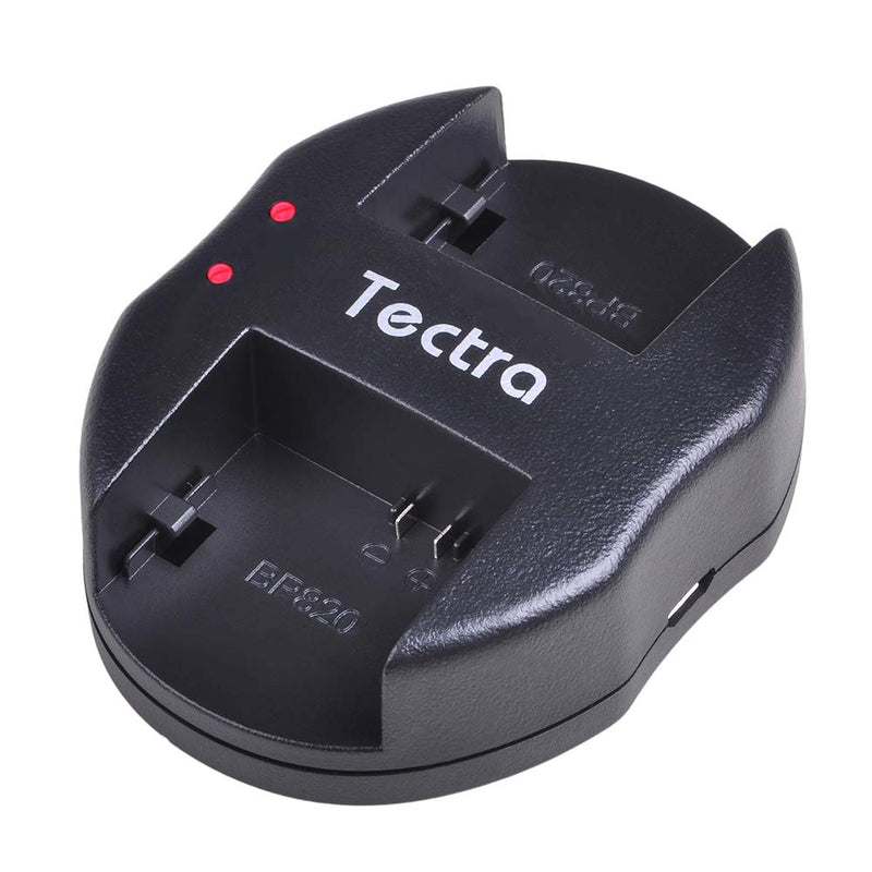 Tectra 2-Pack BP-808 Batteries and USB Dual Charger Kit for Canon BP-807, BP-808, BP-809 and Canon HFM400 HF100 M300 S100 S200 FS36 FS37 HF200 HFS11 HF100 HF20 HG21 FS406
