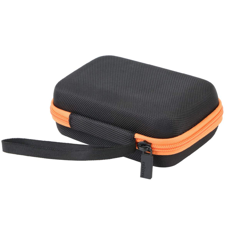 [AUSTRALIA] - co2crea Hard Carrying Case for Korg Monotron Delay Duo Analog Ribbon Synthesizer (Black Case + Orange Zipper) Black Case + Orange Zipper 