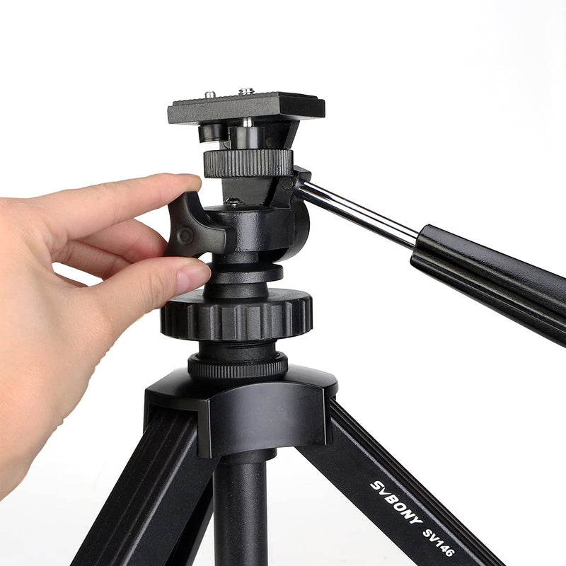 SVBONY SV146 Tabletop Tripod Spotting Scope Tripod Adjustable Portable Tripod for Spotting Scope Binoculars Monoculars DSLR Cameras