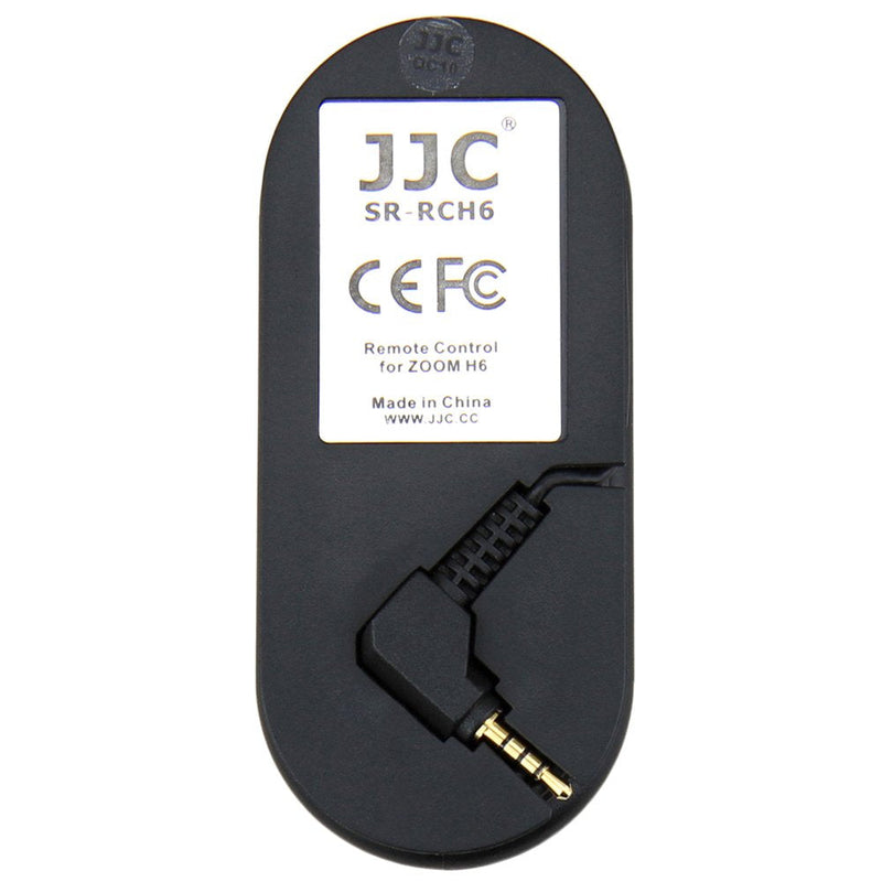 JJC H6 Cable Wired Remote Control Commander for Zoom H6 & H6 All Black 2020 Version Handy Portable Digital Recorder Replaces Zoom RCH-6 Controller - Cable Length: Approx 1.4m / 4.6 Feet for H6 & H6 Black