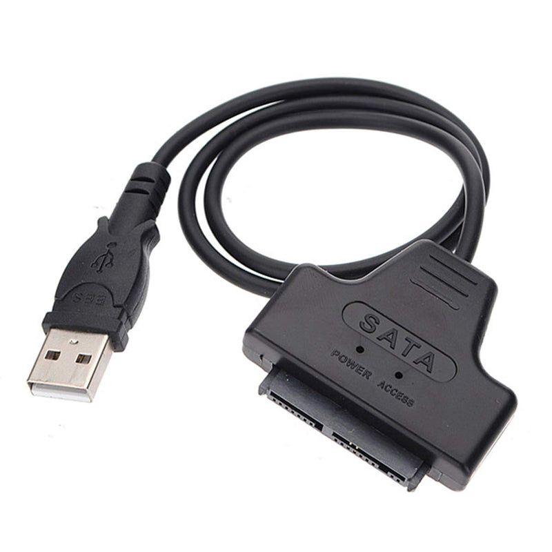 Chenyang USB 2.0 to Micro SATA 7+9 16P 1.8 SSD Hard Disk Drive Adapter Cable 50cm