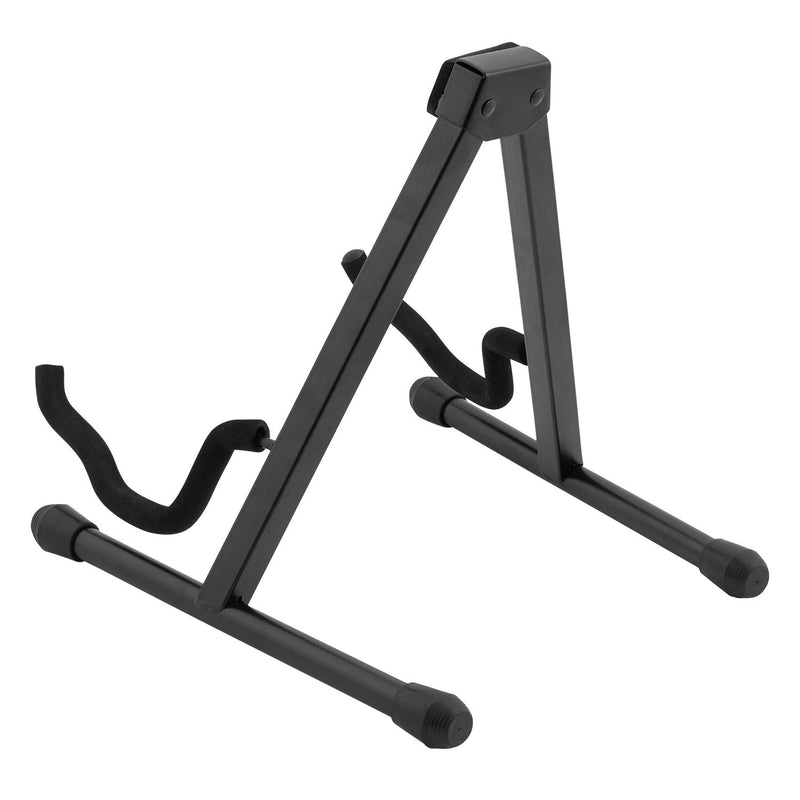 World Rhythm A-Frame Guitar Stand - Body Guitar Stand for Acoustic, Classical, Electric and Bass Guitars, WR-206