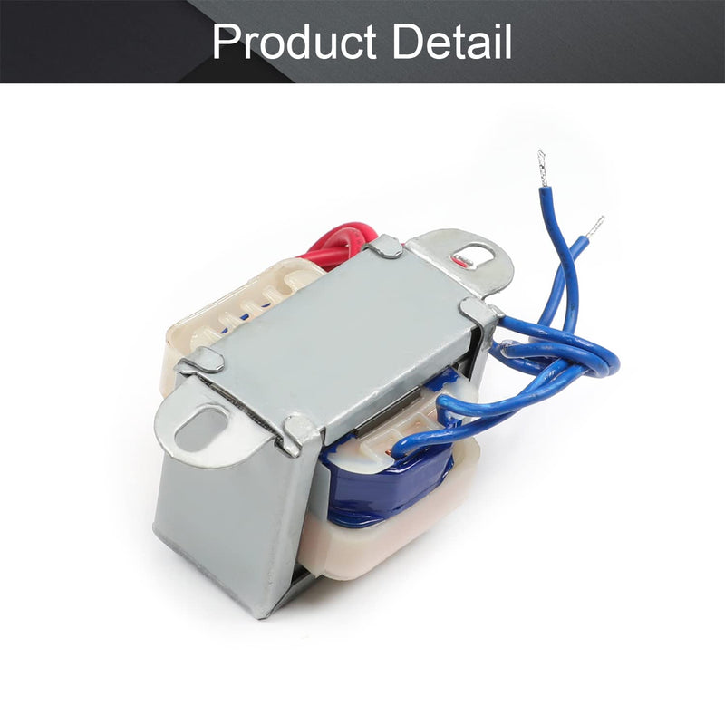 Fielect Power Transformer Double Phase Input AC 220V 50Hz to Output AC 6V 5W Control Transformer for Lighting Power Supplies, Audio Equipment etc. Various Small Power Supplies 1Psc EI41 6V 5W Double Phase