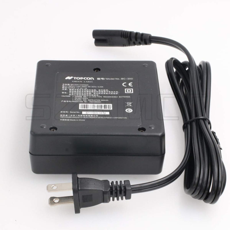 SZRMCC Topcon BC-30D Dual Battery Charger for Topcon BT-62Q BT-66Q BT-65Q Battery