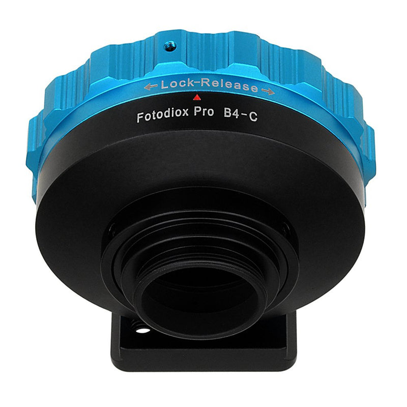 Fotodiox Pro Lens Mount Adapter Compatible with B4 (2/3") ENG Cine Lenses to C-Mount Cameras