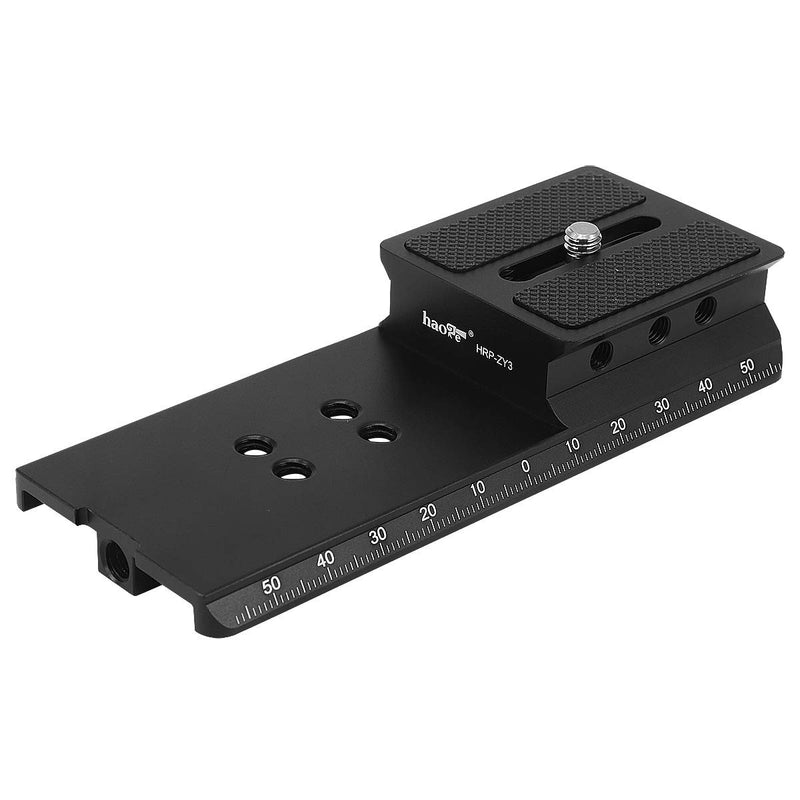 Haoge HRP-ZY3 Camera Height Riser Quick Release Plate for Zhiyun Zhi yun Crane 3 LAB Gimbal Stabilizer Height Riser Plate for Zhi yun Crane 3 LAB