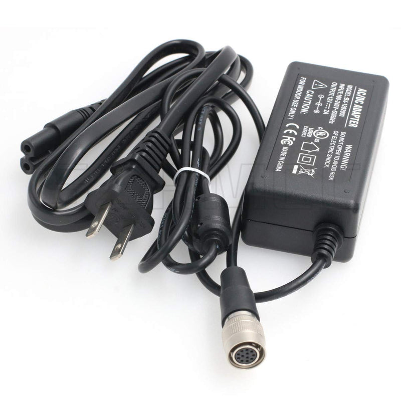 SZRMCC Hirose 12 pin Female AC DC Power Supply Adapter 12V 2A for Sony Dalsa Genie Jai Industrial Camera