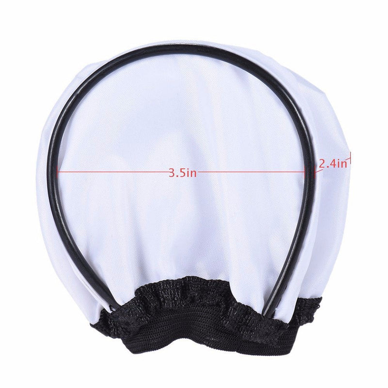EXMAX® 3.5x2.4inches Universal Soft Mini Flash Bounce Diffuser Cap for Speedlight