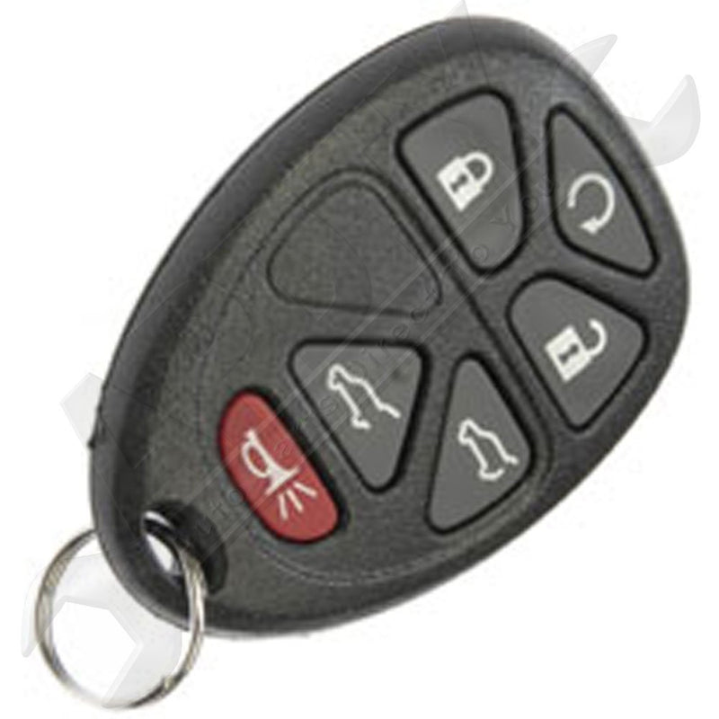 APDTY 24825 Keyless Entry Remote 6 Button