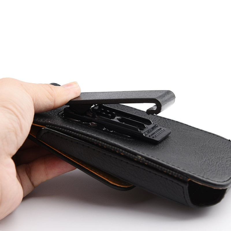[AUSTRALIA] - Belt Clip Holster Pouch Heavy Duty Leather Case for Motorola One 5G Ace, One 5G, Moto Edge, Moto g Fast, Moto e, Edge+, Moto g Stylus, Moto g Power, Moto g Play, Moto Z4, Moto e6, Moto g7, One Hyper 